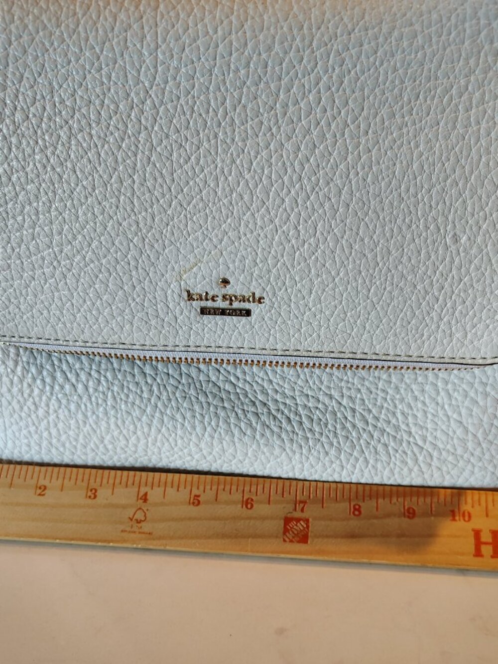 Kate Spade White Pebble Leather Crossbody/Satchel - Picture 5 of 8